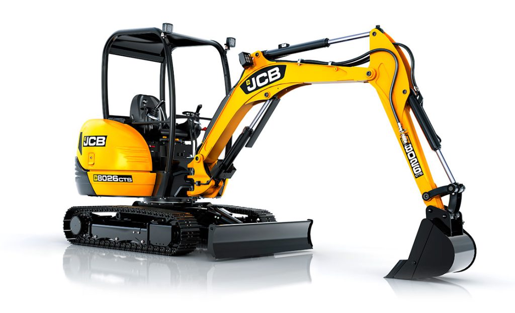 Aluguel de Mini Escavadeira JCB São Paulo